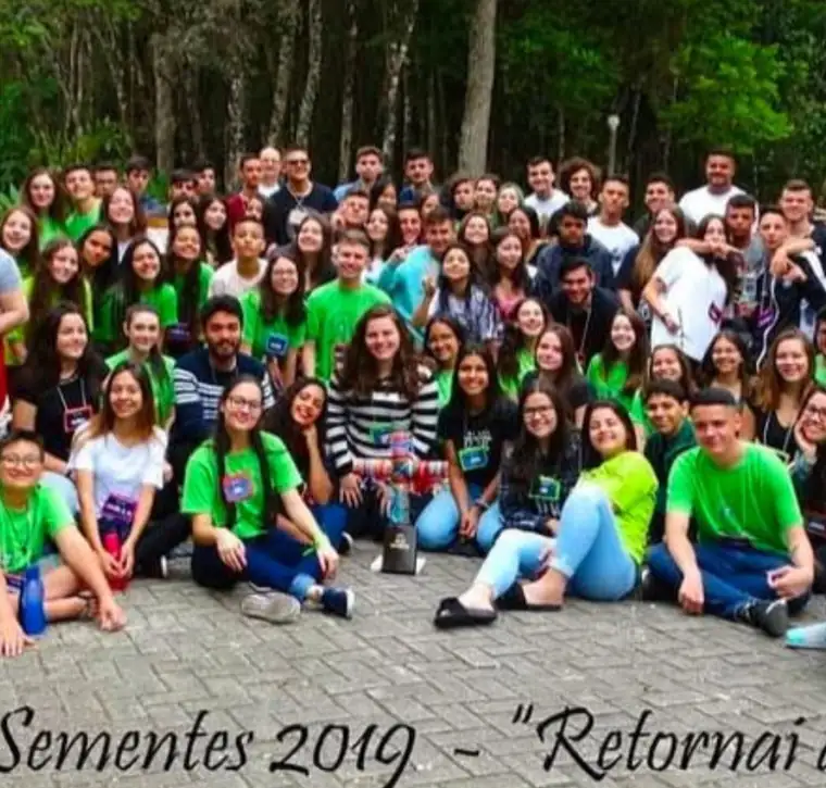Grupo do retiro Retornai à casa, 2019